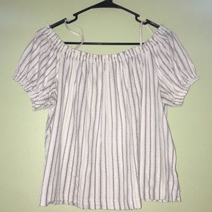 Off the shoulder top